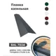 Капельная планка B-group 2000x100x70мм RAL 7024 серый 10шт