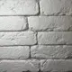 Декоративный гипсовый камень Мастер глинка Кирпич манхэттен 0.984м² белый
