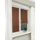 Рулонная штора Delfa "Венеция" 73*170 см цвет шоколадный