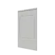 Панель МДФ Evrowood Pl01-500 белый 800x500мм 0.4м² 1шт