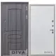 Входная дверь Diva МД-42 левый 205x86см цвет Д11 белый софт