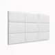 Комплект мягких панелей Tartilla прямоугольник эко кожа цвет белый 500x300x35мм 4шт