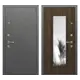 Входная дверь Амега Эталон Плюс 3 220x85см правый цвет старое дерево/антик серый с зеркалом