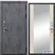 Входная дверь Diva МД-35 205x96см левый цвет Д15 софт шампань/серый софт с зеркалом