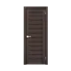Комплект межкомнатной двери Лесма Стиль Рондо 20 60x200 см пленка ПВХ отделка стеклом black star цвет эковенге с коробом и наличниками