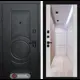 Входная дверь Labirintdoors Гранд 205x96см левый цвет сандал белый/альберо блэк с зеркалом