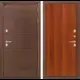 Входная дверь Labirintdoors Термо Лайт П-05 правый 205x96см итальянский орех/антик медный
