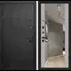 Входная дверь Labirintdoors Вулкано 205x96см левый цвет грей софт/антрацит софт с зеркалом