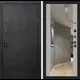 Входная дверь Labirintdoors Вулкано 205x96см правый цвет грей софт/антрацит софт с зеркалом