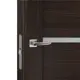Дверь межкомнатная Velldoris Duplex остеклённая 200x40см ПВХ цвет венге без замка и петель