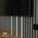 Рейка Evrowood МДФ 40x18x2000мм цвет белый
