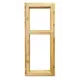 Оконный блок деревянный сосна Timber&Style 1460x570мм двухстворчатое поворотный