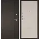 Входная дверь Дверной континент Теплолюкс левый 205x96см белое дерево