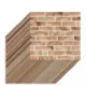 Комплект панелей ПВХ Lako decor Барокко Бежевый кирпич 700x700мм 9.8м² 20шт