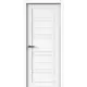 Дверь межкомнатная Sidoorov Eco Deliss глухая 200x80см пленка ПВХ эмалит белый без замка и петель