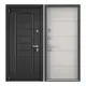 Входная дверь Torex Village advanced левый 205x89см цвет серый/белый