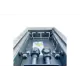 Конвектор внутрипольный Techno KVZ 200-65-1100 200x65x1100 мм с естественной конвекцией без решетки серый