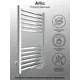 Полотенцесушитель электрический Indigo Attic 500x800 мм 90 Вт лесенка цвет хром