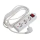 Удлинитель с заземлением Luazon lighting 2791294 3 розетки 5 м