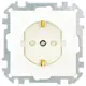 Розетка встраиваемая Bylectrica Стиль РС16-529 с заземлением цвет бежевый