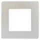 Рамка для розеток и выключателей Эра 12-5102-01 1 пост цвет перламутровый