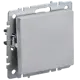 Выключатель перекрестный встраиваемый Iek Brite BR-V13-0-10-K47 1 клавиша цвет алюминий