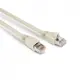 Патч-корд F/UTP экранированный Cat.6a Hyperline LSZH 3 м серый