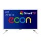 Телевизор Econ EX-24HS001W LED Smart TV 24" 60 см цвет белый