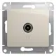 Розетка ТВ Schneider Electric Glossa GSL000992 проходная цвет молочный