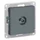 Розетка ТВ Schneider Electric Atlas ATN000791 оконечная цвет грифель