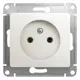 Розетка Schneider Electric Glossa GSL000641 без заземления цвет перламутровый