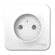 Розетка Schneider Electric Blanca BLNRA001111 со шторкой цвет белый