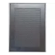Решетка вентиляционная Шамрай 180x240 мм сталь перфорация кружок цвет хром