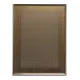 Решетка вентиляционная Шамрай 180x240 мм сталь перфорация квадрат цвет золотой
