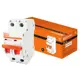 Автоматический выключатель Tdm electric ВА47-29 2P C6 А 4.5 кА SQ0206-0152