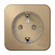 Розетка встраиваемая Schneider electric Blanca BLNRA111114 с заземлением цвет титан
