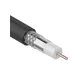 Кабель коаксиальный Rexant RG-6U 01-2204 75 Ом 305 м outdoor цвет черный