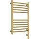 Полотенцесушитель электрический Сунержа Богема 3.0 выгнутая П 400x600 мм 300 Вт с терморегулятором лесенка цвет матовое золото