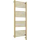 Полотенцесушитель электрический Сунержа Богема 3.0 прямая П 500x1200 мм 300 Вт с терморегулятором лесенка цвет матовое золото