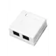 Розетка компьютерная накладная Rexant 03-0151 UTP RJ-45 Cat 5e цвет белый