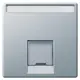 Накладка для розетки со шторками Schneider Electric Merten Systeme M MTN465860 цвет алюминий