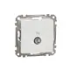 ТВ-розетка оконечная встраиваемая Schneider electric Sedna SDD111471 цвет белый