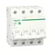 Автоматический выключатель Schneider electric Resi9 4P B63 А 6 кА R9F02463