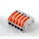 Клемма соединительная Stekker LD222-415 5-проводная 0.08-2.5/4 мм 40 шт.