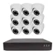 Комплект видеонаблюдения IP 8 Мп Ps-Link KIT-A809IP-POE 9 камер для помещения