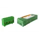 Шина нулевая Tdm electric в зеленом изоляторе на DIN-рейку 6x9 мм 7 групп