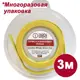Термоусадочная трубка Dori ТУТ 8/4 3 м цвет желто-зеленый