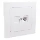 Розетка компьютерная встраиваемая Bylectrica Аструм РК18-5511 RJ45 Cat 5е цвет белый