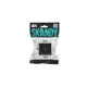 Выключатель проходной встраиваемый Iek Skandy SK-V12-1-10-K02 1 клавиша с подсветкой цвет черный