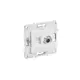 Розетка для телевизора и компьютера встраиваемая Iek Skandy SK-AK20-2-K01 RJ45 Cat 6E цвет арктический белый